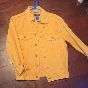 Yellow Denim Jacket